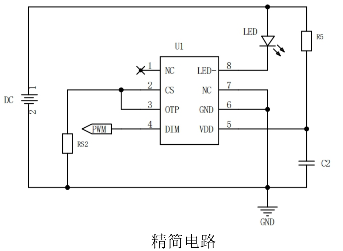 PWM dimming,constant current LED driver,100V LED IC,MC1061
